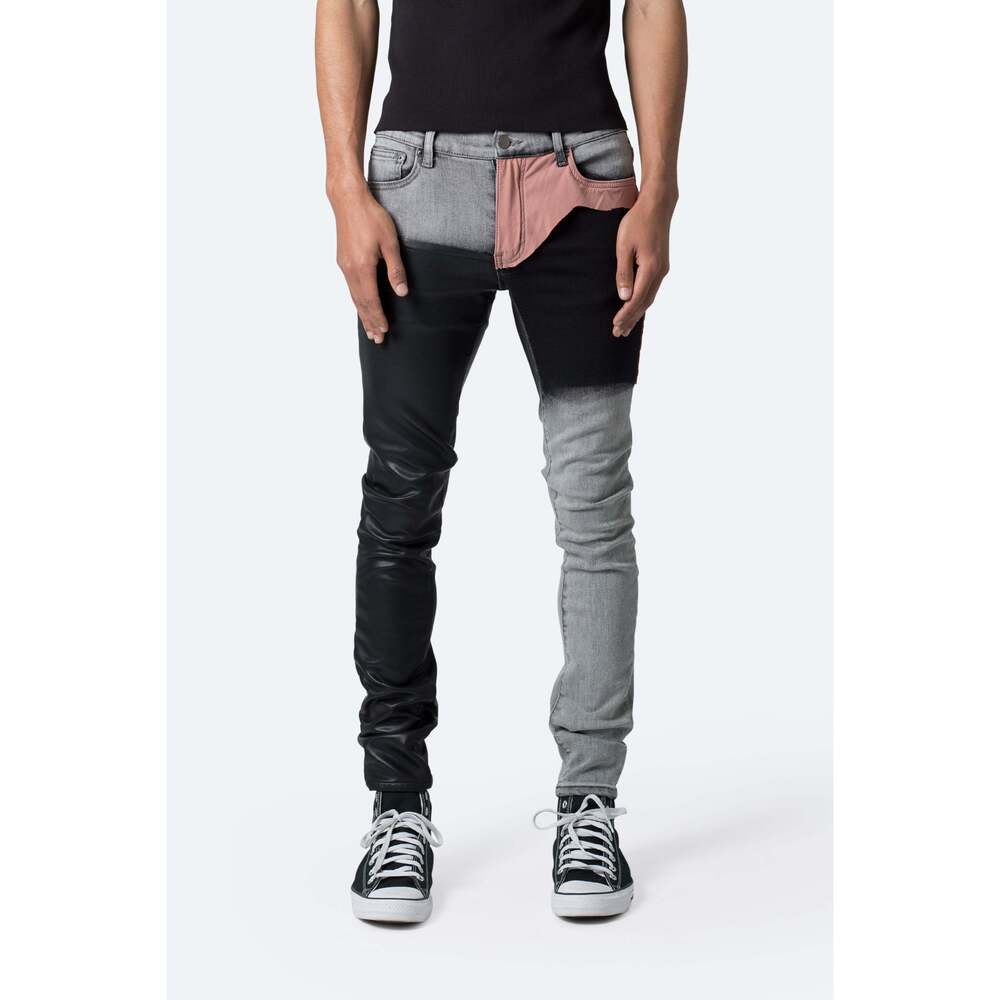 mnml X596 Patched Skinny Denim - Multi Size 32Multi / 32